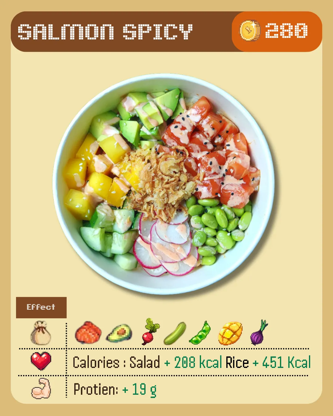 Spicy Salmon Bowl